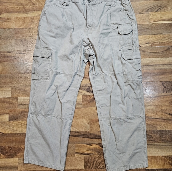 5.11 Tactical Pants Men’s 38x30 Tan Cargo Utility TDU Ripstop Workwear - Picture 4 of 13